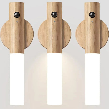 Magnetic Wall Sconces Light Motion Sensor Rechargeable no wiring For Home