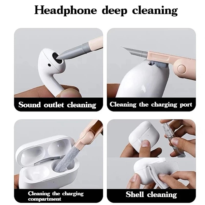 7-in-1 Computer Keyboard Headset Cleaner Kit