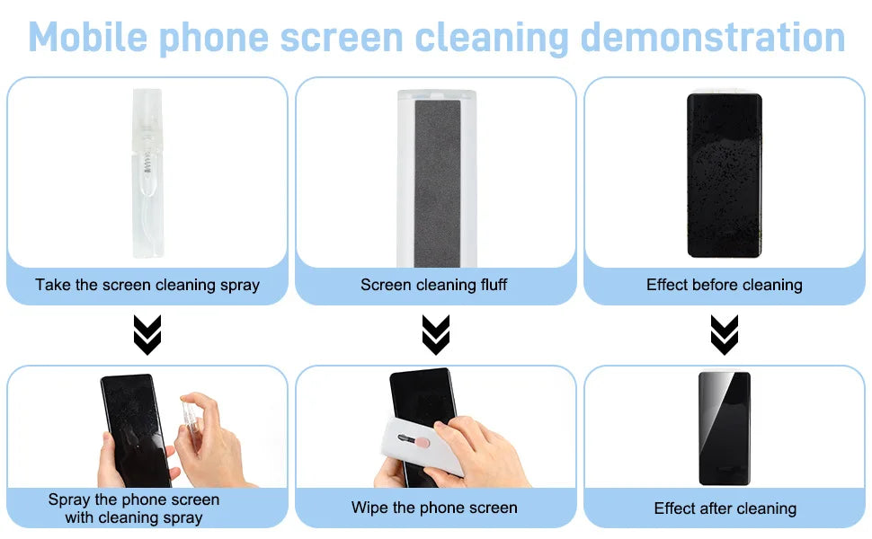 7-in-1 Computer Keyboard Headset Cleaner Kit