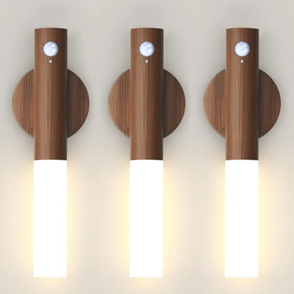 Magnetic Wall Sconces Light Motion Sensor Rechargeable no wiring For Home