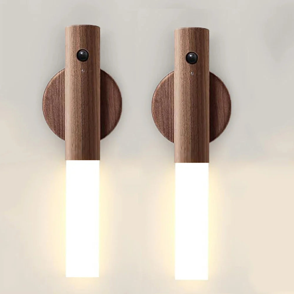 Magnetic Wall Sconces Light Motion Sensor Rechargeable no wiring For Home